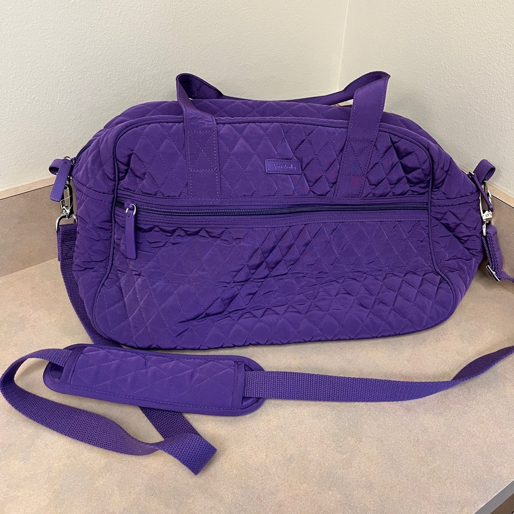 Vera Bradley Microfiber Carry-On Tote